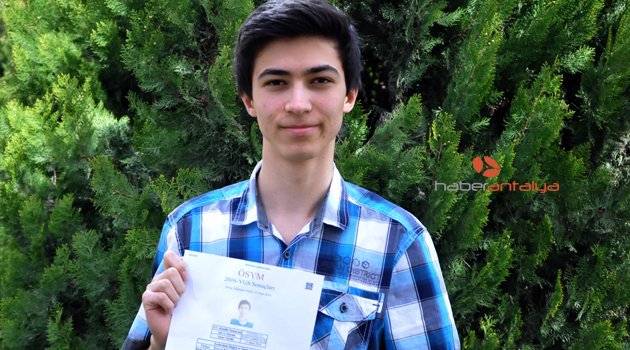 YGS 3'ÜNCÜSÜ ANTALYA'DAN