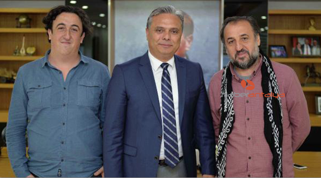 Yönetmen Özcan Alper, Başkan Uysal'ı ziyaret etti
