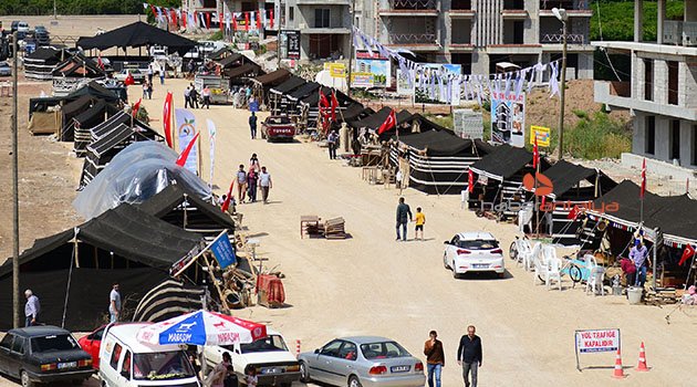 Yörük çadırları ziyarete açıldı