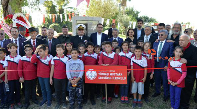 Yüzbaşı Mustafa Ertuğrul Aker anıtı açıldı