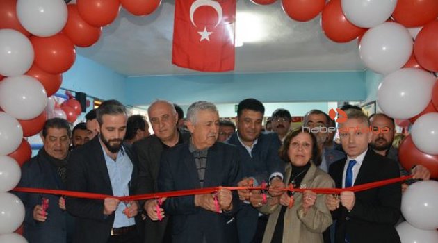 “Z” Kütüphane törenle açıldı