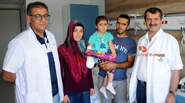 Zeynep'in dikilen parmağı alındı