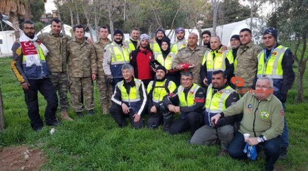 Zeytin Dalı'na motosikletli destek
