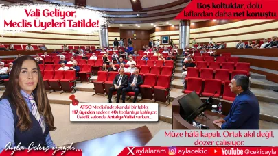 Vali geliyor! Meclis üyeleri tatilde