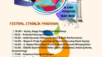 Antalya Erasmusdays Festivali başlıyor