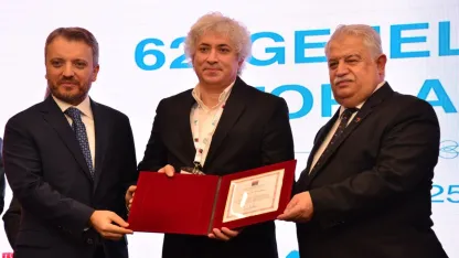 Prof. Dr. Ömer Özkan'a TÜBA Şeref Üyeliği beratı