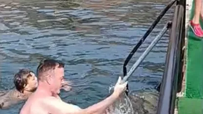 3 gündür aranan İrlandalı turistin baraj gölüne girdiği görüntüler ortaya çıktı