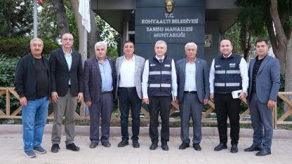 ASAT Genel Müdürü Gülebay, Konyaaltı'ndaki çalışmaları inceledi