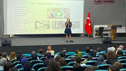 Lise öğrencilerine sıfır atık ve iklim değişikliği eğitimi