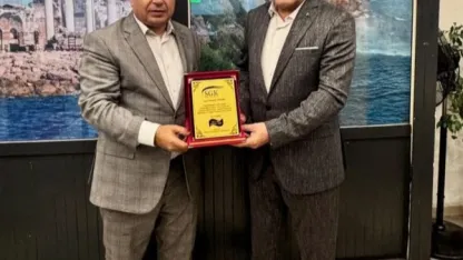 Antalya SGK'da veda yemeği