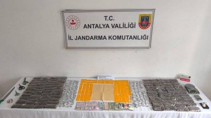 Alanya’da uyuşturucu operasyonu: 2 tutuklama