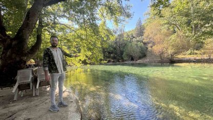 Antalya’da yazın tamamen kuruyan Üzümdere Irmağı yağışlarla yeniden suya kavuştu