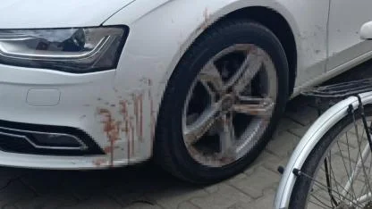 "Araçta kan var" ihbarı polisi alarma geçirdi: Gerçek çok farklı çıktı
