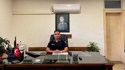 Manavgat Merkez Jandarma Karakol Komutanı Çetin göreve başladı