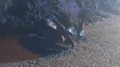 Manavgat’ta devrilen motosikletin 11 yaşındaki sürücüsü yaralandı