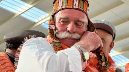 Pala bıyıklar yarıştı