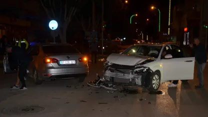 Serik'te kaza: 1 yaralı