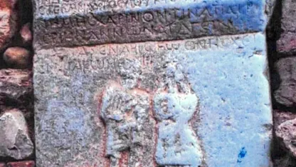 Evin duvarındaki tarihi eseri çalıp tahrip eden muhtar tutuklandı