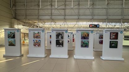 Fraport TAV Antalya Airport'ta 'OvooArt Air Space Antalya' sergisi