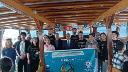 Öğrencilerden deniz ekosistemine duyarlılık mesajı