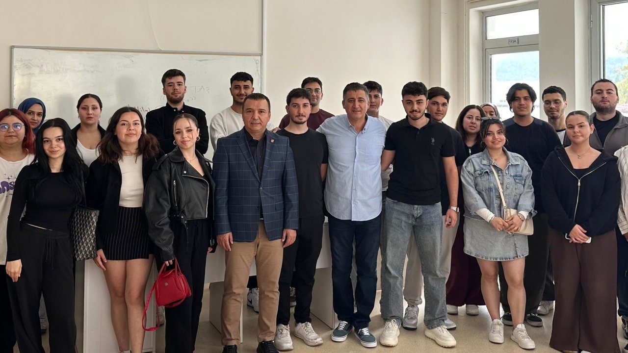 AGC Başkanı Taş, Gastronomi öğrencileriyle buluştu