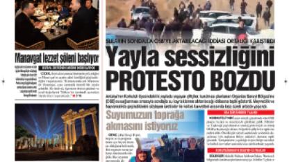 ANTALYANIN YÜKSELEN SESİ HÜRSES 8 KASIM 2025