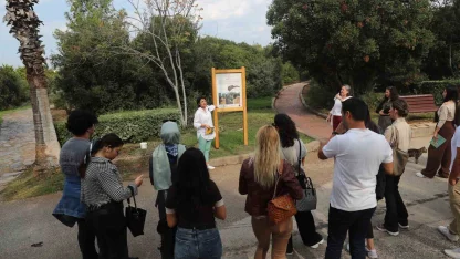Büyükşehir’den yeşil bayraklı parkta çevre ve çocuk hakları eğitimi