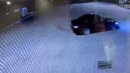 Dirift anları güvenlik kamerasına yansıdı, 46 bin lira ceza uygulandı