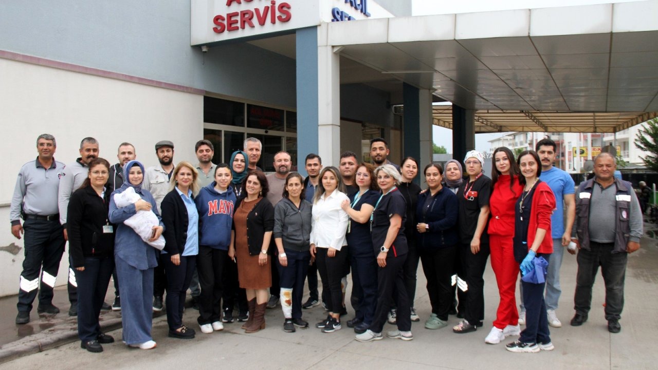Hastanedeki tatbikat gerçeğini aratmadı