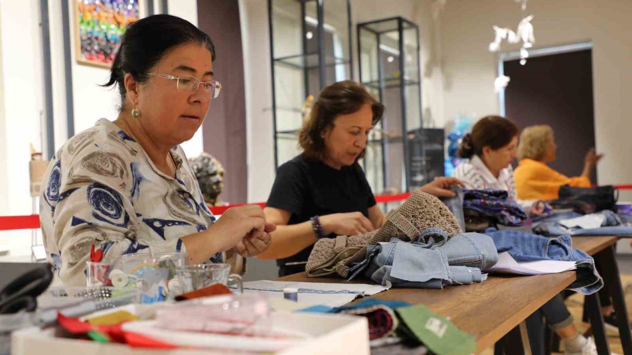 İleri dönüşüm ile eski kıyafetler ve tekstil atıkları değerleniyor