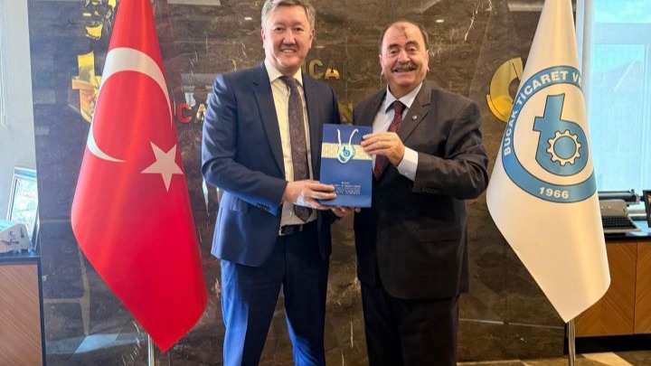 Kazakistan Başkonsolosu&#039;ndan Bucak ziyareti