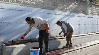 Kepez Belediyesi’nden okullara estetik dokunuş