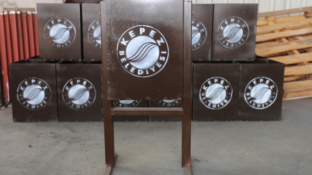 Kepez&#039;in her köşesinde işçi emeği var