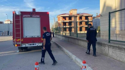 Okulda yangın alarmı paniğe sebep oldu