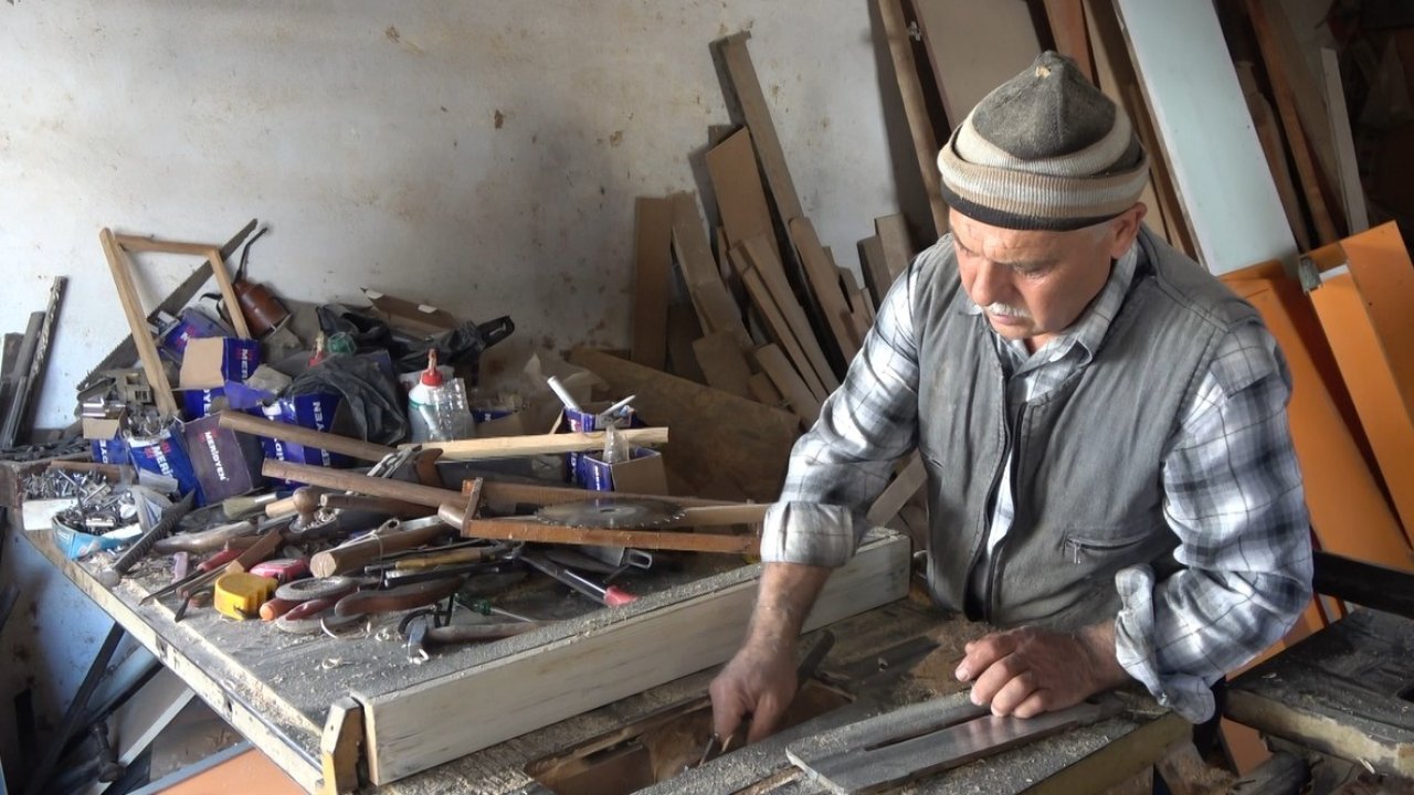 45 yıllık marangoz ustası çırak bulamazsa işyerini kapatacak