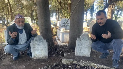 Antalya’da 50 yıl önce hayatını kaybeden iki tarım işçisinin mezarları sahiplerini bekliyor