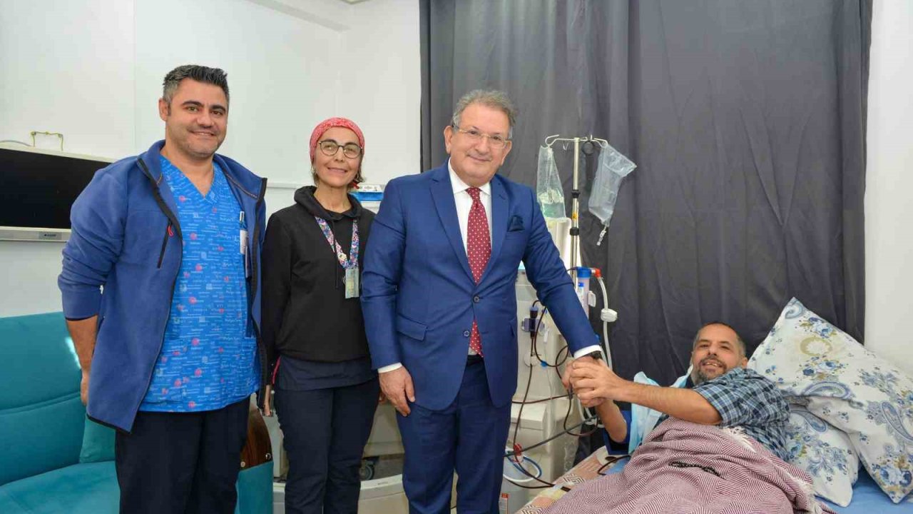 Antalya’da evde diyaliz uygulaması