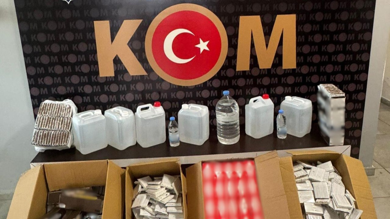 Antalya&#039;da kaçakçılık operasyonları