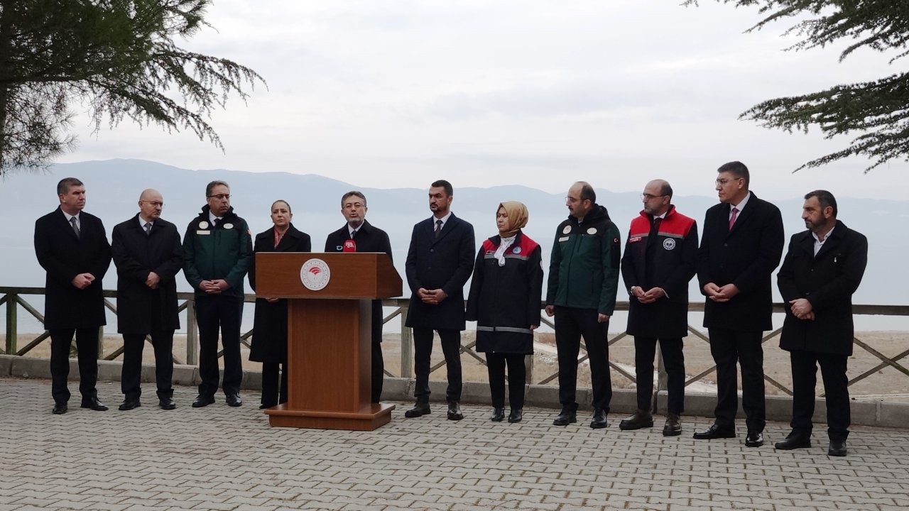 Bakan Yumaklı: Burdur Gölü'ne 5 yılda 5,8 milyar liralık yatırım yapacağız