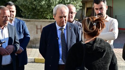 Başkan Kocagöz’den evi yanan vatandaşa destek sözü