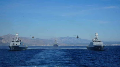 Doğu Akdeniz-2025 Tatbikatı Antalya açıklarında nefes kesti