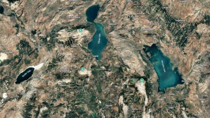 Üç büyük gölde su kaybı