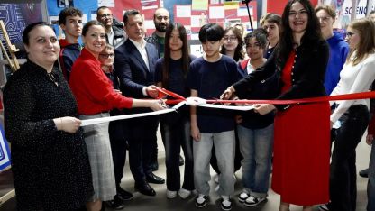 Geleceğin manşetleri öğrencilerden