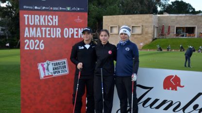 Türkiye Erkekler ve Kadınlar Amatör Açık Şampiyonası başladı