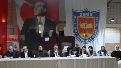 Serik Ulaştırma Hizmetleri Esnaf Odası'nda seçim
