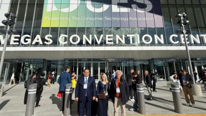 Rektör Özkan, CES 2026 Fuarı'na katıldı