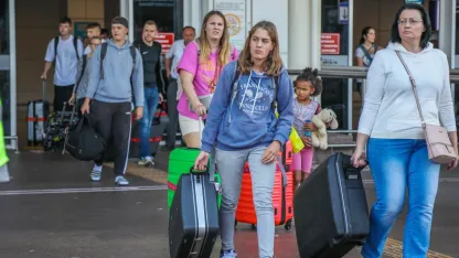 İngiliz ve Polonyalı turist Antalya'yı sevdi