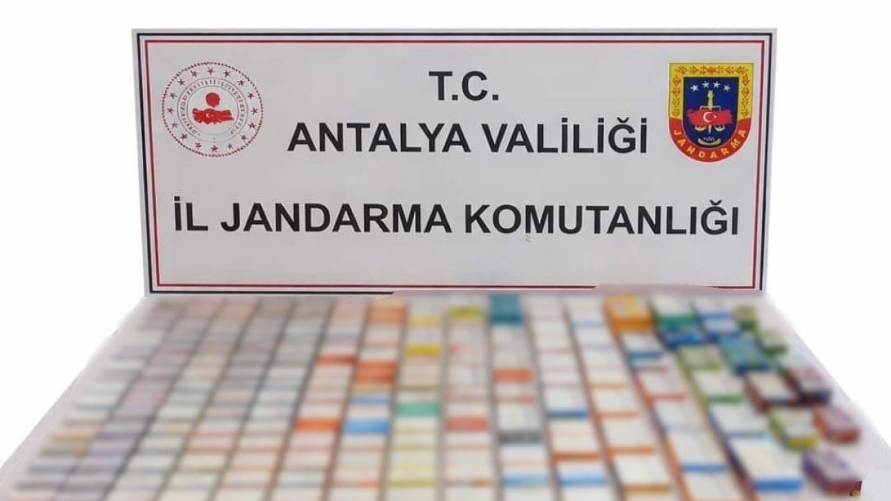 Alanya’da kaçakçılığa jandarmadan çifte operasyon