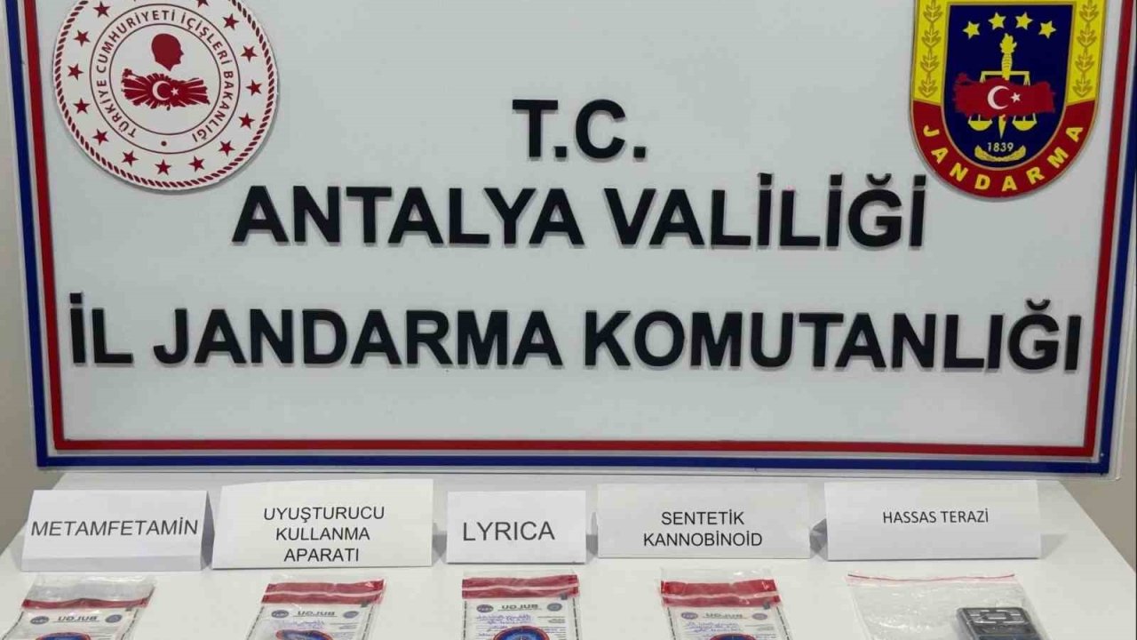 Alanya’da uyuşturucu operasyonu