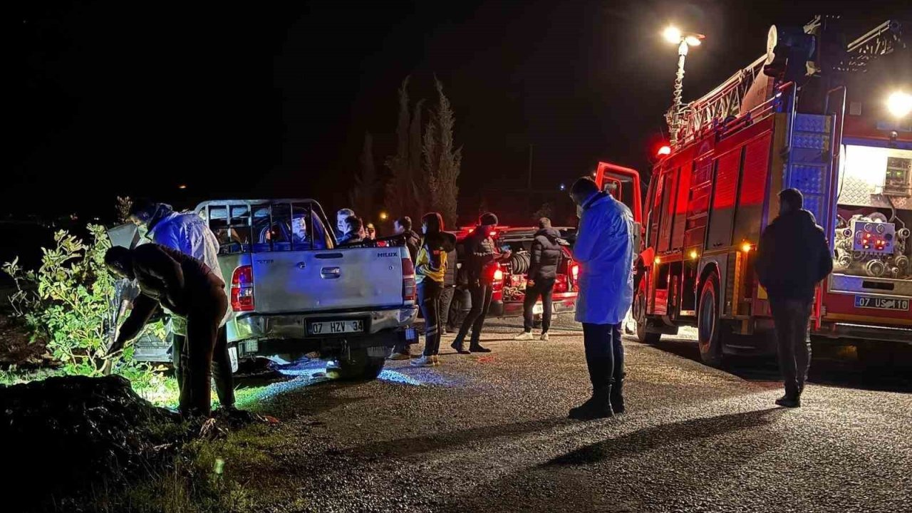 Antalya’da araç içinde bulunan yanmış ceset olayında yeni detaylar ortaya çıktı
